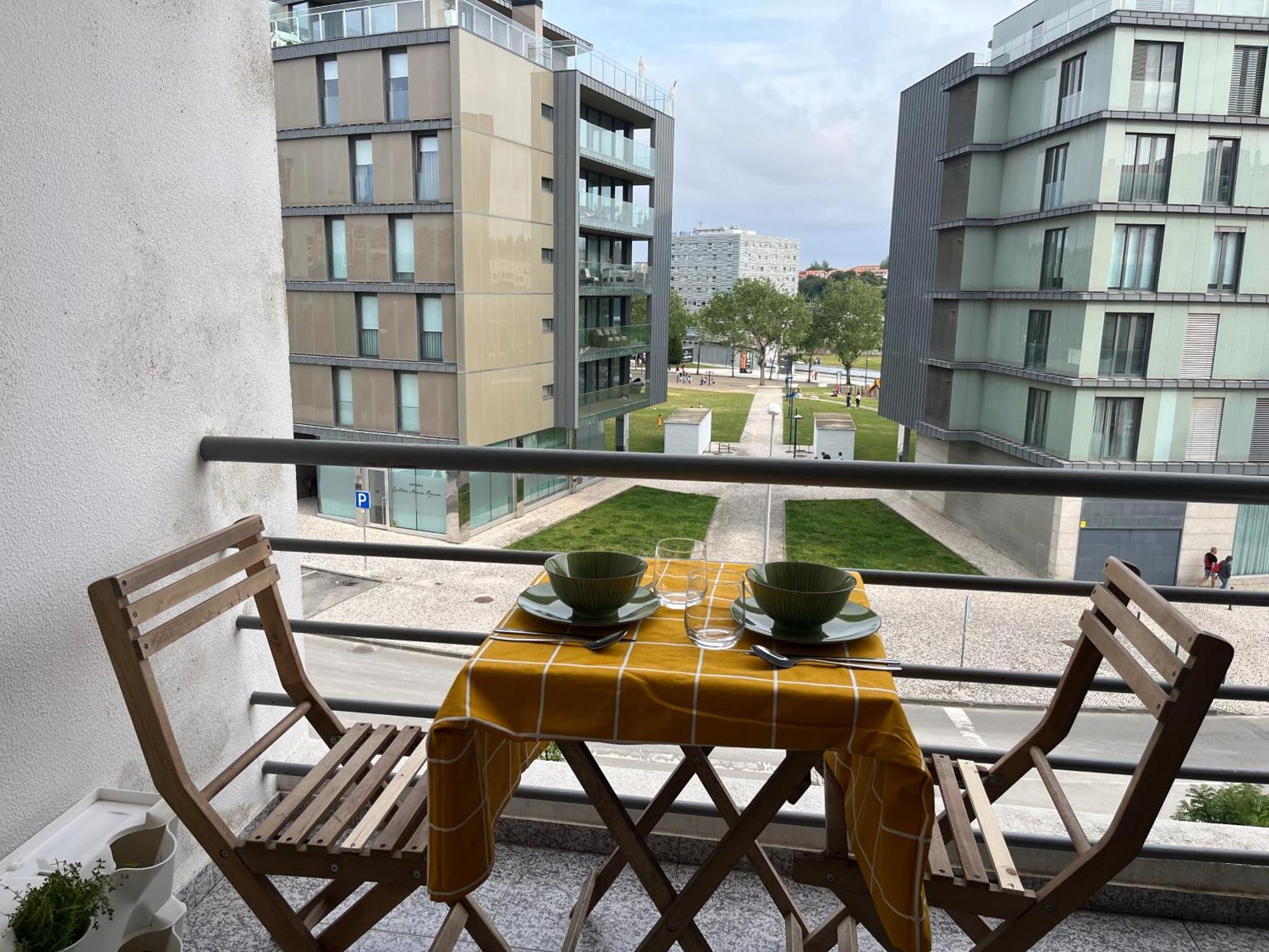 Garden View Premium Apartment Aveiro Eksteriør billede